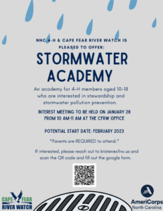 Cover photo for 4-H Stormwater Academy 2023