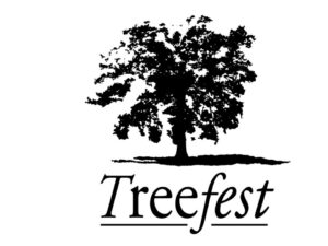TreeFest black and white logo