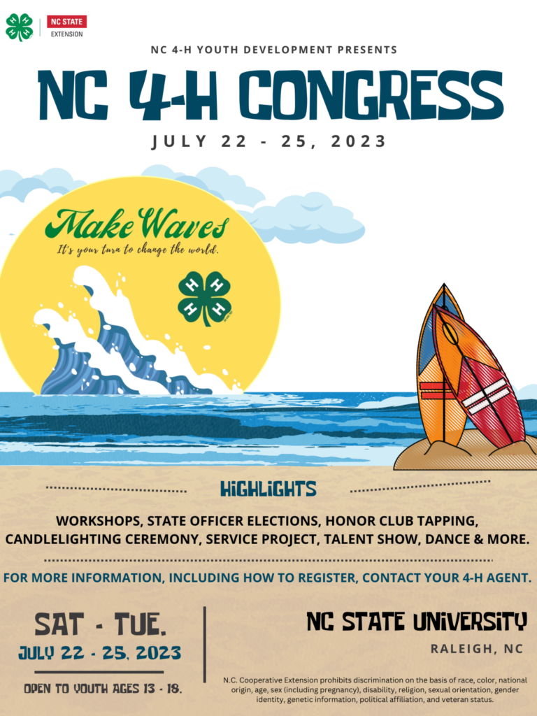 4-H Congress Flyer