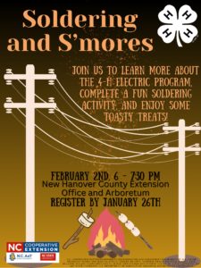 Soldering and S'mores Flyer
