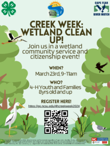 Creek Week 4-H Flyer