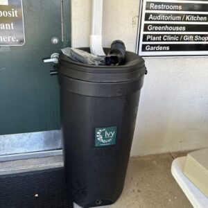 Rain Barrel from NHC Soil and Water Sale at the NHC Arboretum