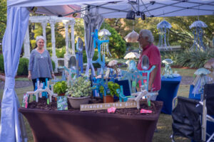 A variety of art forms and styles are available at Arboretum in the Arboretum each year - Prodivded by New Hanover County